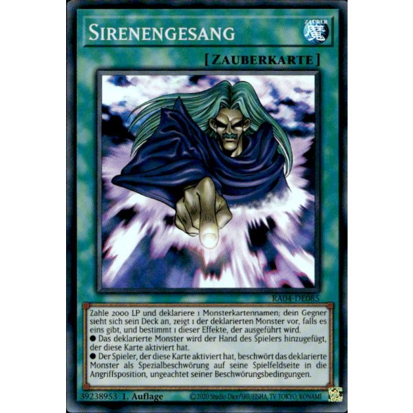 Sirenengesang RA04-DE085 (Super Rare)