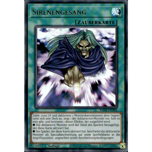 Sirenengesang RA04-DE085 (Ultra Rare)