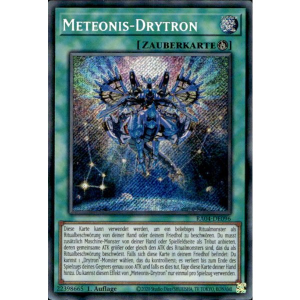 Meteonis-Drytron RA04-DE096 (Secret Rare)