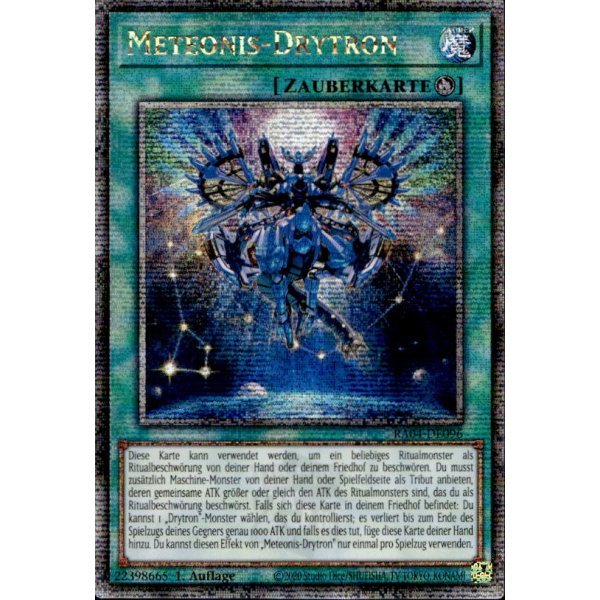 Meteonis-Drytron RA04-DE096 (Quarter Century Secret Rare)
