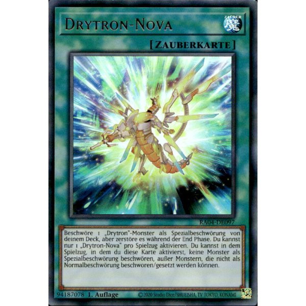 Drytron-Nova RA04-DE097 (Ultra Rare)