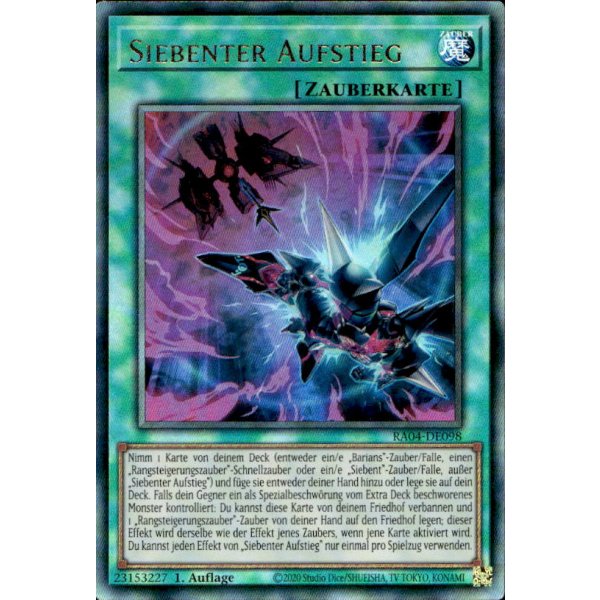 Siebenter Aufstieg RA04-DE098 (Ultimate Rare)