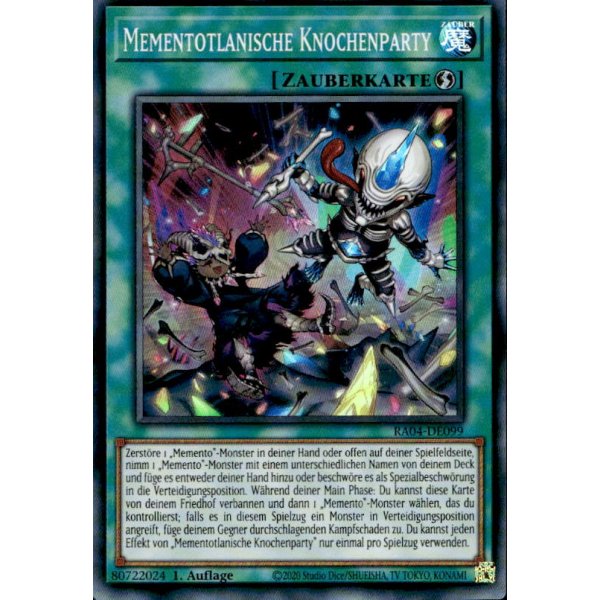 Mementotlanische Knochenparty RA04-DE099 (Super Rare)