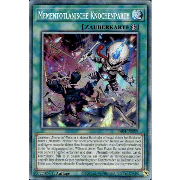 Mementotlanische Knochenparty RA04-DE099 (Collectors Rare)