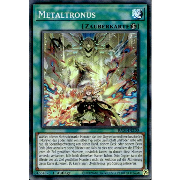 Metaltronus RA04-DE100 (Super Rare)