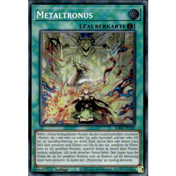 Metaltronus RA04-DE100 (Secret Rare)