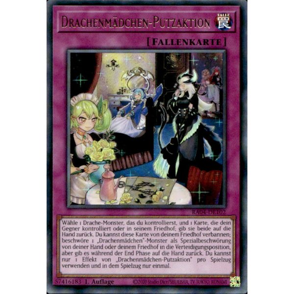 Drachenm&auml;dchen-Putzaktion RA04-DE102 (Ultra Rare)