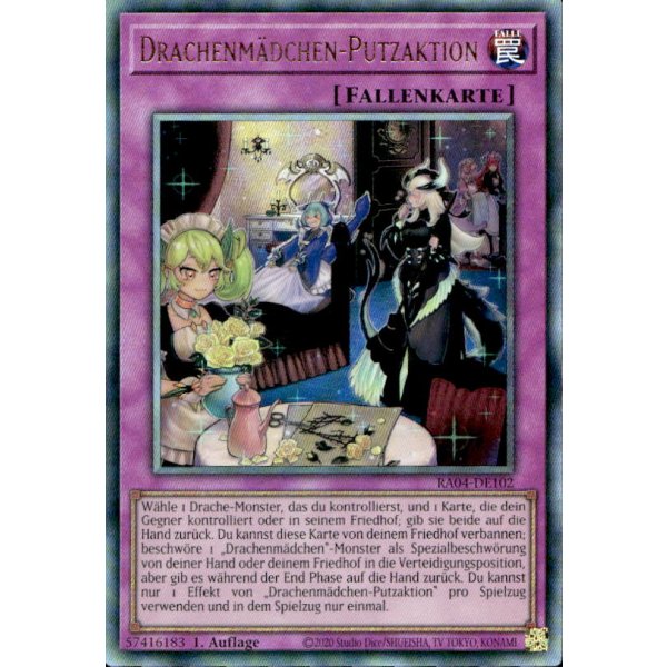 Drachenm&auml;dchen-Putzaktion RA04-DE102 (Ultimate Rare)