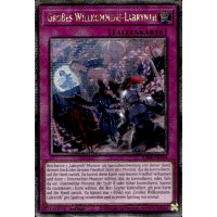 Gro&szlig;es Willkommens-Labrynth RA04-DE104 (Quarter Century Secret Rare)