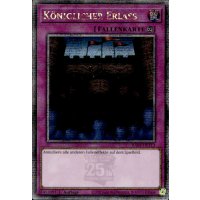 K&ouml;niglicher Erlass RA04-DE113 (Quarter Century Secret Rare)