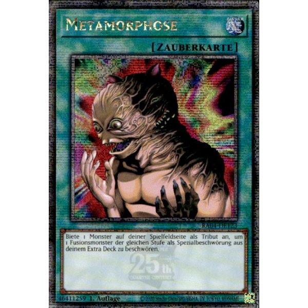 Metamorphose RA04-DE123 (Quarter Century Secret Rare)