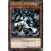 Zaborg, Monarch des Donners RA04-DE125 (Quarter Century Secret Rare)