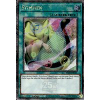 Stimmen RA04-DE144 (Quarter Century Secret Rare)