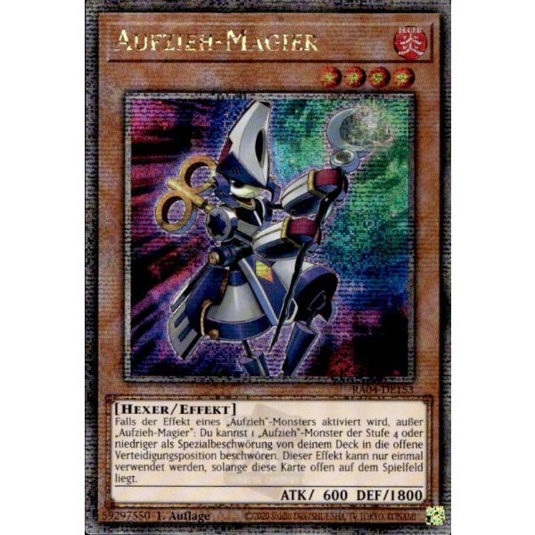 Aufzieh-Magier RA04-DE153 (Quarter Century Secret Rare)
