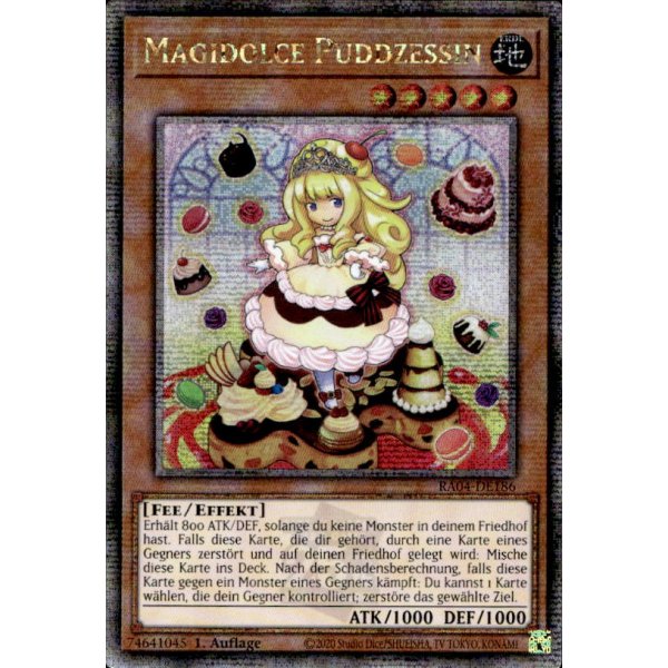 Magidolce Puddzessin RA04-DE186 (Quarter Century Secret Rare)