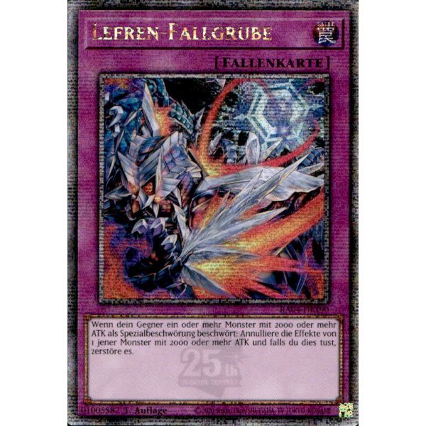 Leeren-Fallgrube RA04-DE190 (Quarter Century Secret Rare)