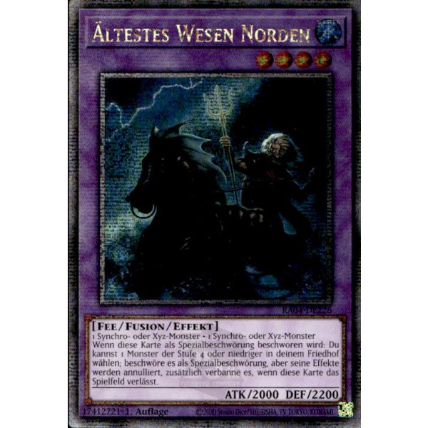 &Auml;ltestes Wesen Norden RA04-DE226 (Quarter Century Secret Rare)