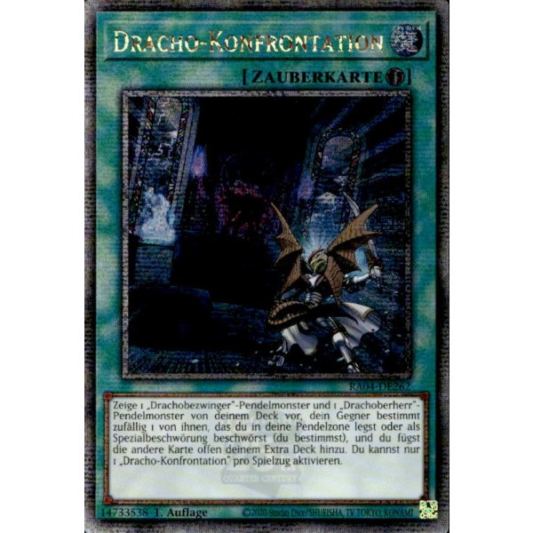 Dracho-Konfrontation RA04-DE262 (Quarter Century Secret Rare)