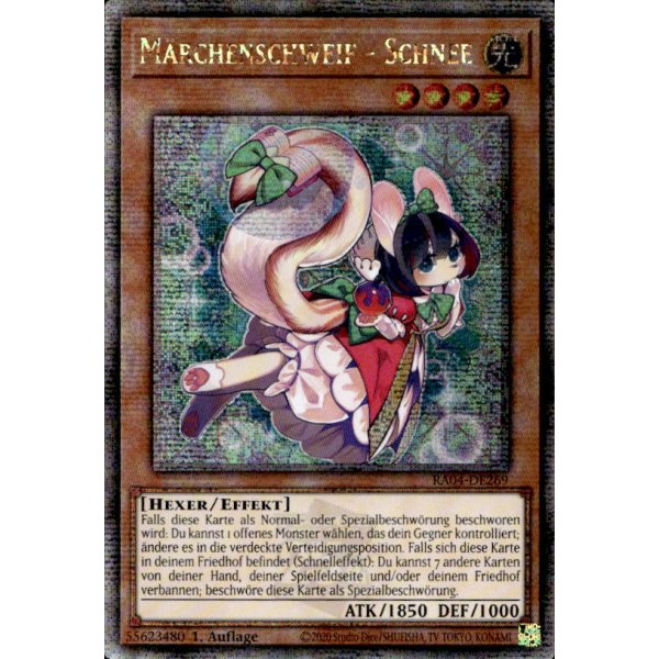 M&auml;rchenschweif - Schnee RA04-DE269 (Quarter Century Secret Rare)