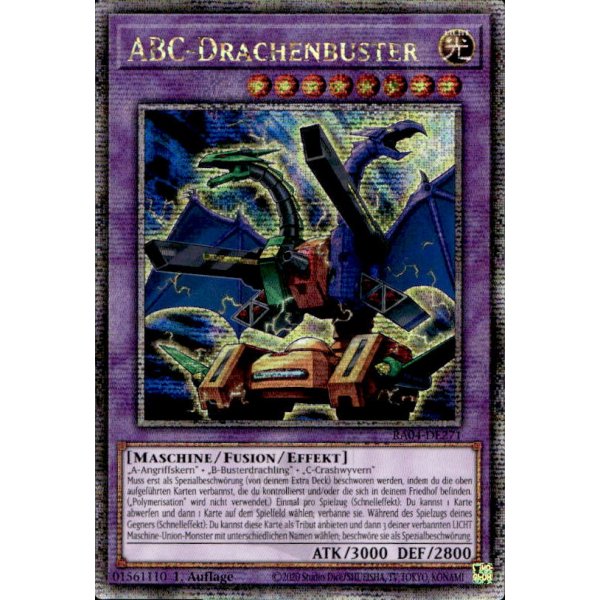 ABC-Drachenbuster RA04-DE271 (Quarter Century Secret Rare)