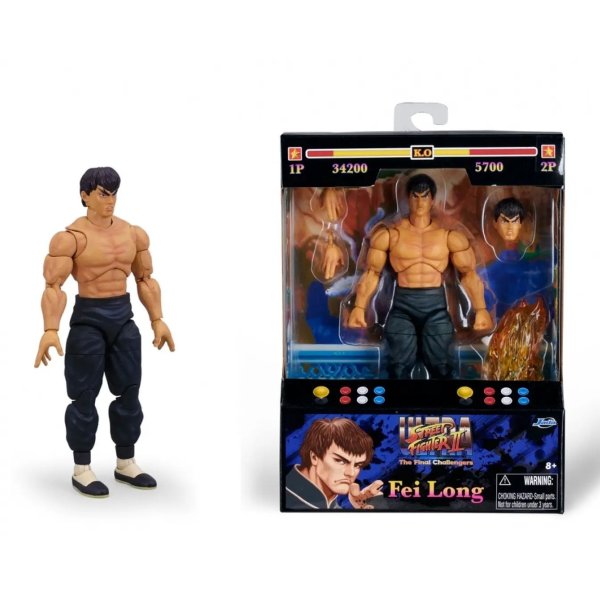 Ultra Street Fighter II The Final Challengers Actionfigur Fei-Long