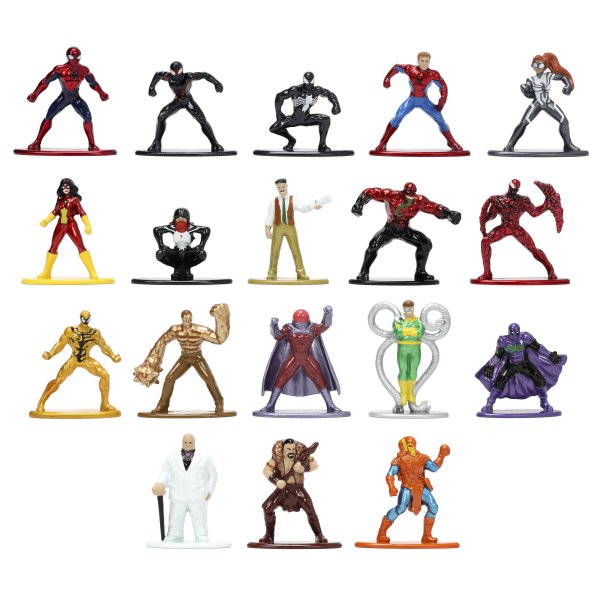 Nano Metalfigs - Marvel Spider-Man Multi Pack - Series 8