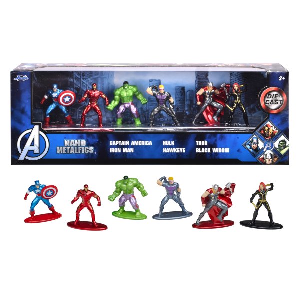 Nano Metalfigs - Marvel Avengers Diorama Pack