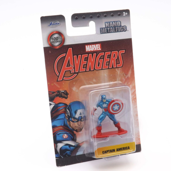 Nano Metalfigs - Marvel Avengers Captain America - Single Pack