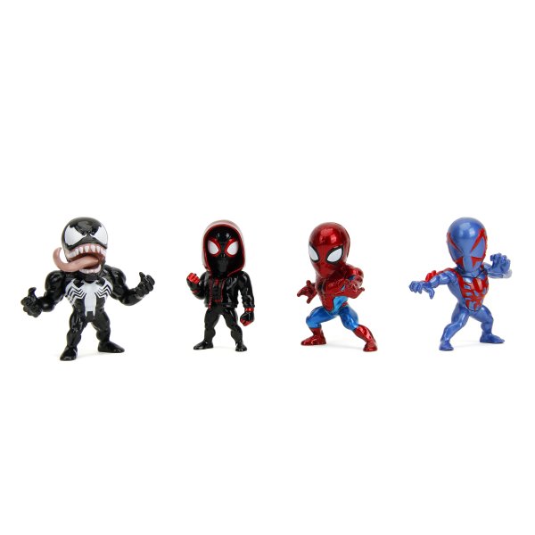 Metalfigs - Marvel Spider-Man 4er-Pack
