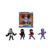Metalfigs - Marvel Spider-Man 4er-Pack