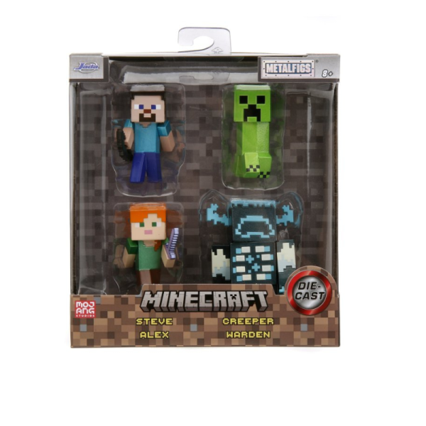 Metalfigs - Minecraft 4er-Pack