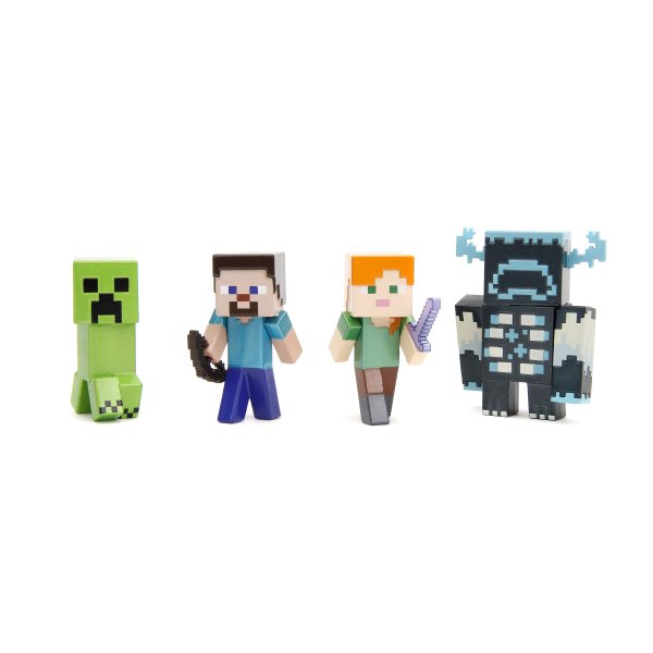 Metalfigs - Minecraft 4er-Pack