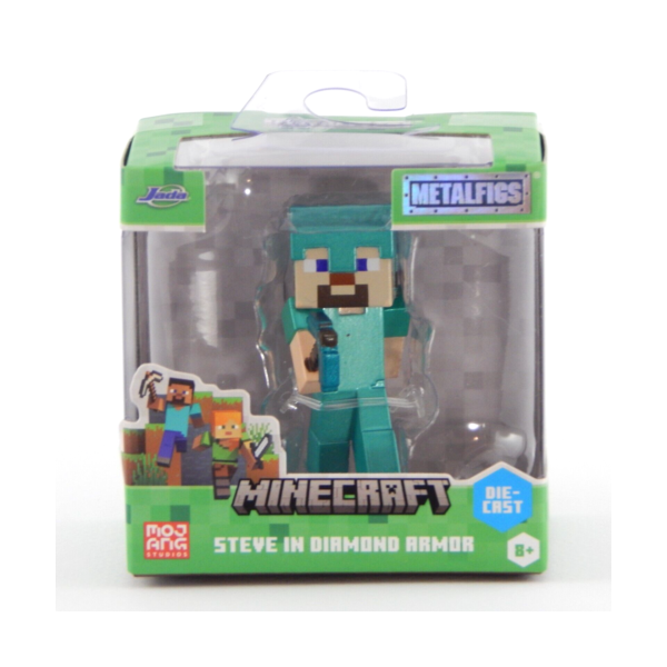 Metalfigs - Minecraft - Steve mit Diamant-R&uuml;stung