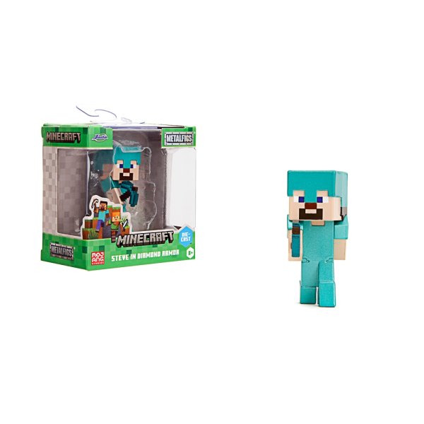 Metalfigs - Minecraft - Steve mit Diamant-R&uuml;stung