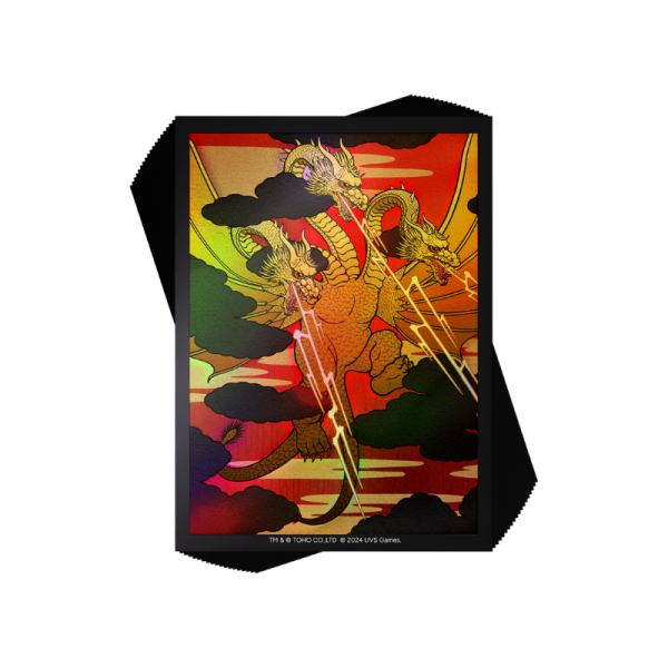 Universus Godzilla King Ghidorah Standard Sleeves (100 Art Kartenh&uuml;llen)