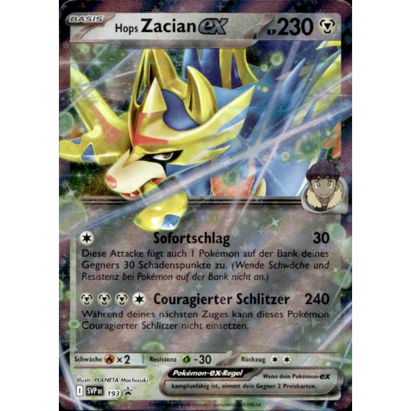Hops Zacian ex SVP193 PROMO