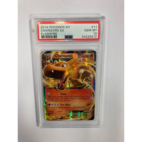 2014 POKEMON XY CHARIZARD EX FLASHFIRE PSA 10