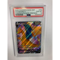 2020 POKEMON SWSH BSP CHARIZARD V CHMPN.PATH ELITE TRNR.BOX PSA 10