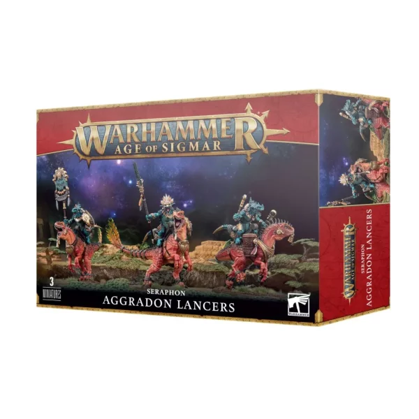 Warhammer Age of Sigmar Aggradon-Lanzenreiter (88-18)