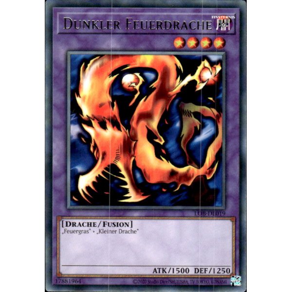 Dunkler Feuerdrache