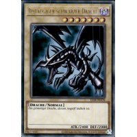 Rot&auml;ugiger schwarzer Drache