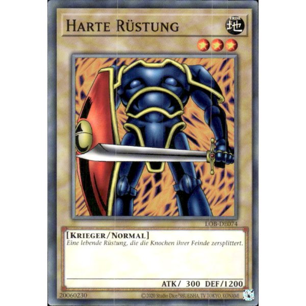 Harte R&uuml;stung