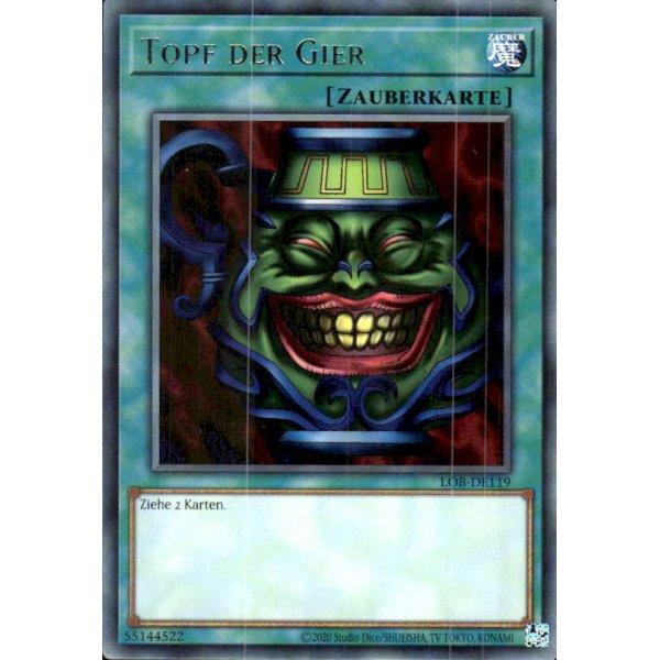 Topf der Gier