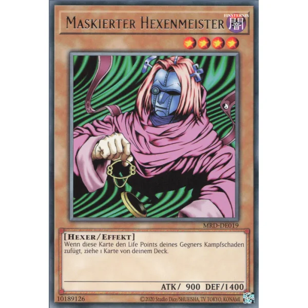 Maskierter Hexenmeister MRD-DE019