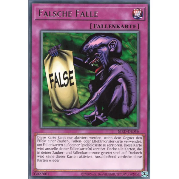 Falsche Falle