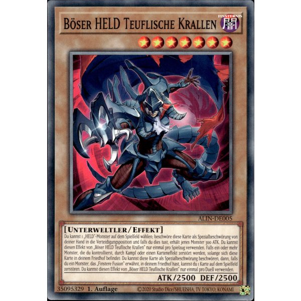 B&ouml;ser HELD Teuflische Krallen ALIN-DE005