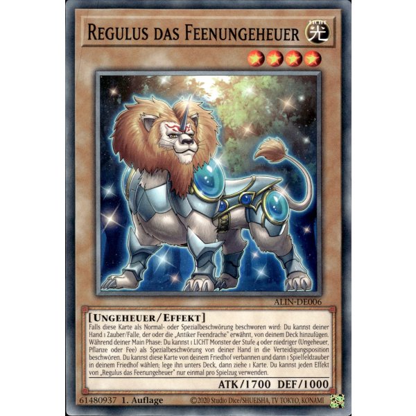 Regulus das Feenungeheuer ALIN-DE006