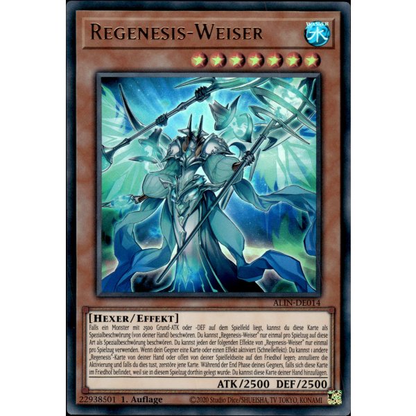 Regenesis-Weiser ALIN-DE014 (Ultra Rare)