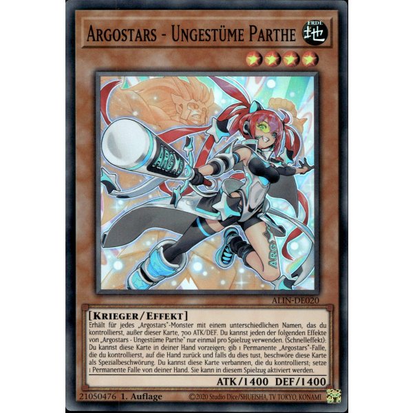Argostars - Ungest&uuml;me Parthe ALIN-DE020 (Super Rare)
