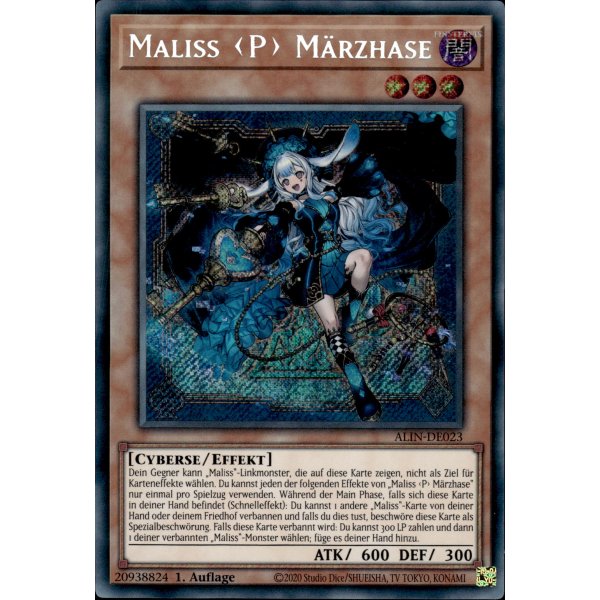 Maliss &lt;P&gt; M&auml;rzhase ALIN-DE023 (Secret Rare)